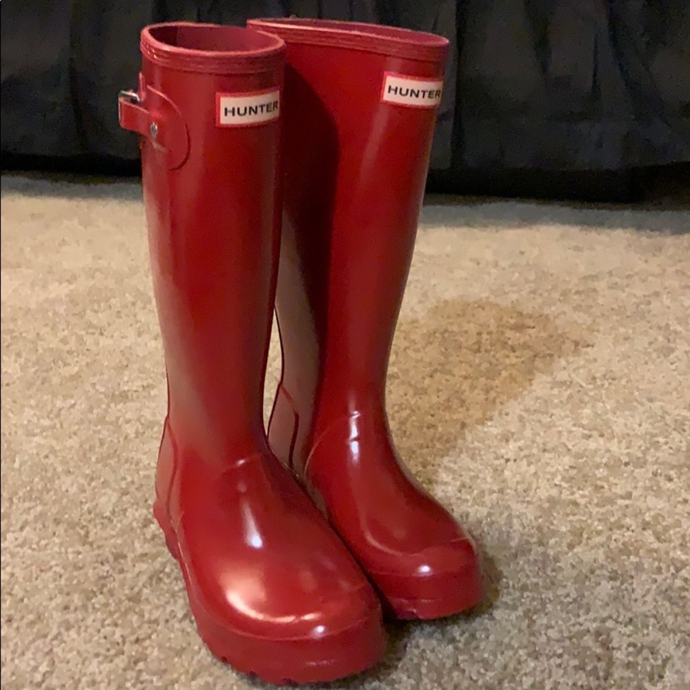 Hunter rain boots